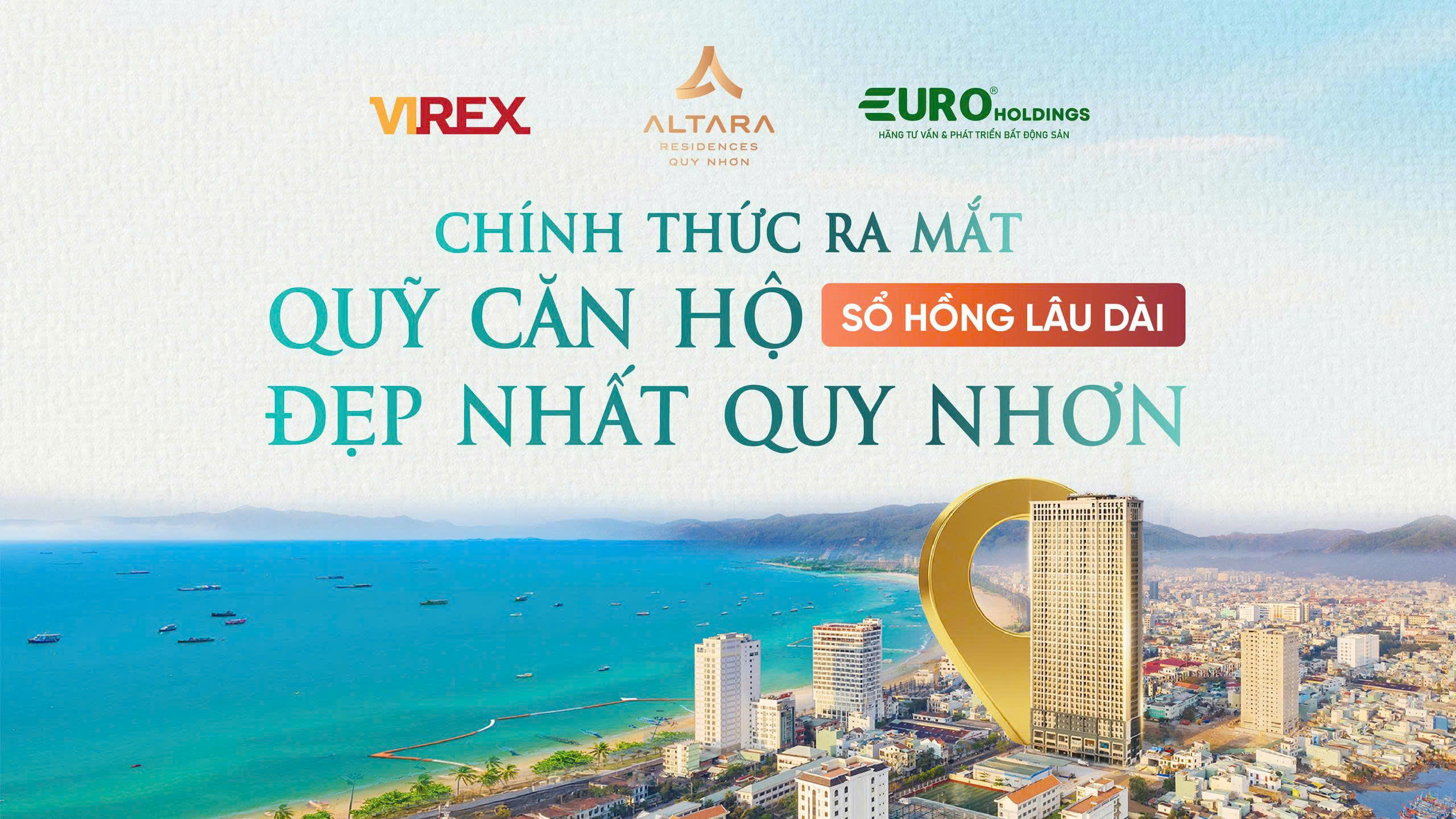 Chính thức ra mắt quỹ căn hộ sổ hồng lâu dài đẹp nhất Quy Nhơn – Altara Residences